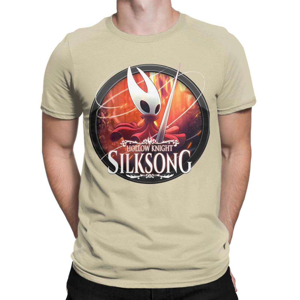 Hornet Hollow Knight Silksong Men's T Shirt Bug Warrior Funny Tees Short Sleeve O Neck T-Shirt 100% Cotton New Arrival Tops