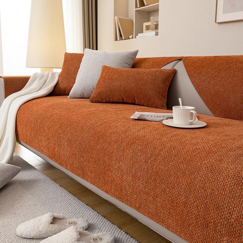 2026 Thick and Durable Sofa Cover Fabric Delicate and Soft Skin Friendly Sofa Cushion Cover Anti Slip Suitable for All Seasons
