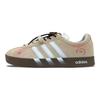 adidas VL COURT 2.0 Замшевая амортизация Устойчивость к истиранию Низкие кеды для скейтбординга Унисекс Абрикосовый HQ1802(Команда1248- )