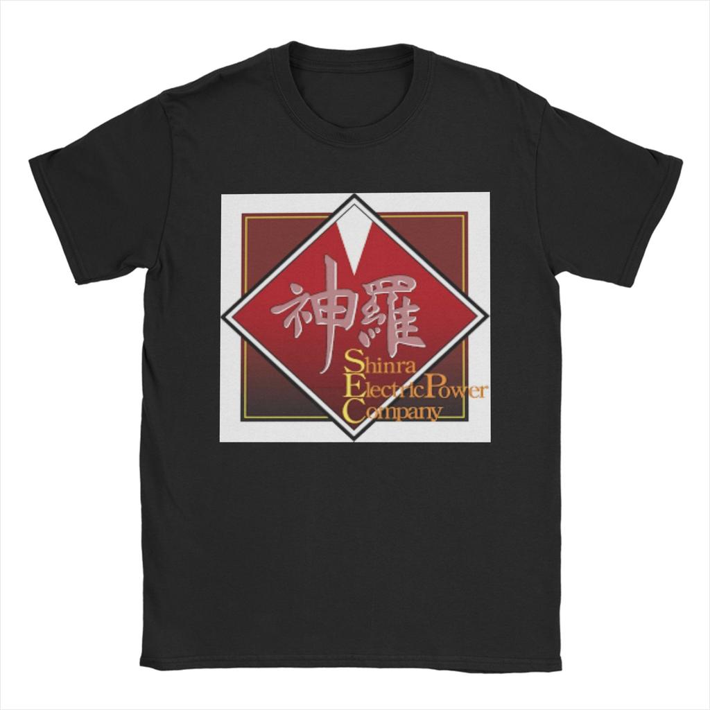 Cloud Strife Final Fantasy Unisexs T Shirt Humorous Tees Short Sleeve Round Neck TShirts Cotton Gift Clothes