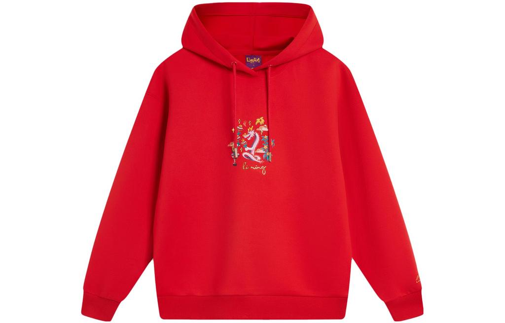 Li Ning Свитшот Rijin Doujin Collection Женский Алый AWDU032-9