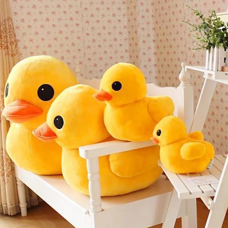 20/30/50/70CM Giant Yellow Duck Plush Animal Kawai's Little Duck Doll Christmas Gifts