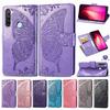 Мода Бабочка Кожаная Книга Флип Кошелек Чехол Мягкий TPU Чехол Redmi 10 10C 9A 9C NFC 7 7A 8 8A Примечание 8 8T 9S 9 9AT 10 10S 11 11S