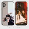 Неукротимый Ван Ибо Сяо Чжань Чехол для телефона Samsung Galaxy A13, A21s, A22, A31, A32, A52, A53, A71, A80, A91 Мягкий черный чехол