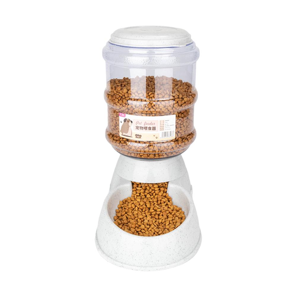 Большая емкость 3,8 л автоматическая кормушка для домашних животных для кошек собак диспенсер для воды ведро для хранения еды миска для кошек