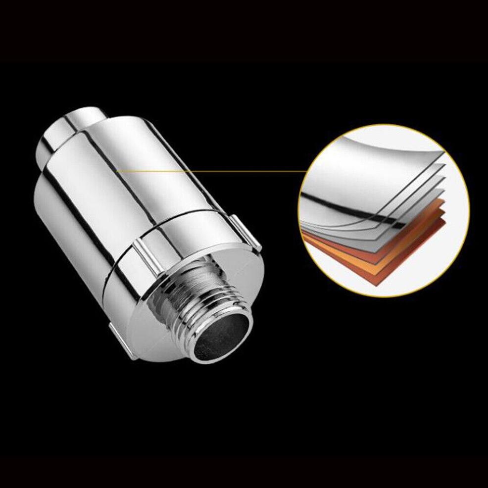 Универсальный фильтр для воды для душа Beishu, встроенный смягчитель жесткой воды с удалением хлора