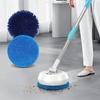 Automatic 2 In 1 Wet & Dry Home Cleaner Wireless Electric Spin Mop Car Glass Ceiling Door Windows Floor Scrubber Machine
