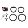 8-Color Dog-Head Chastity Cage Male Penis CB Lock Urethral Restraint Device Male Submissive Training Anti-Cheating Chastity Lock