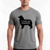 I Love My Ausshole Australian Shepherd Tshirt Summer Casual Cotton Tee Oversized Streetwear Tops Vintage Graphic Print