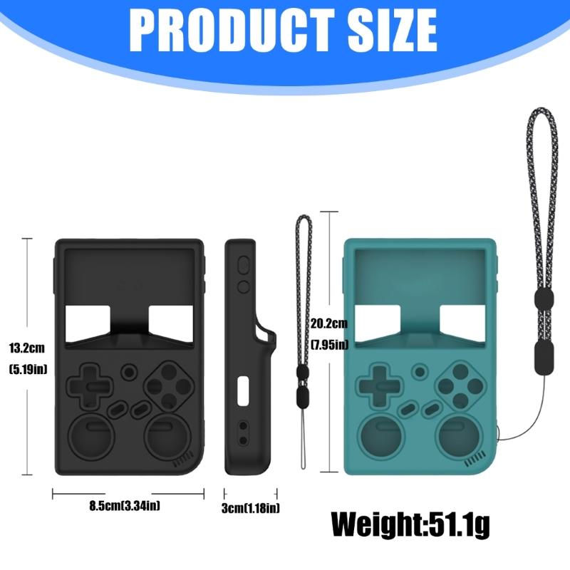 Gamepad Cover Silicone Case Scratchproof Housing Handheld Game Console Shell for RG35XX Protector Case Soft Sleeve