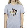 Looney Tunes Womens/Ladies Halloween Friends Cotton Boyfriend T-Shirt