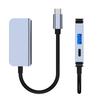 Многофункциональная USB-C док-станция с видеовыходом HDTV 4K 60 Гц, высокоскоростной передачей данных USB 3.0 и зарядкой PD 100 Вт