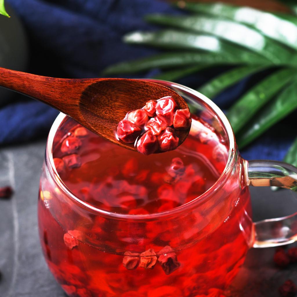 100 г/200 г/500 г травяной чай Chinensis Wu Wei Zi органический чай из диких сушеных цветов лимонника