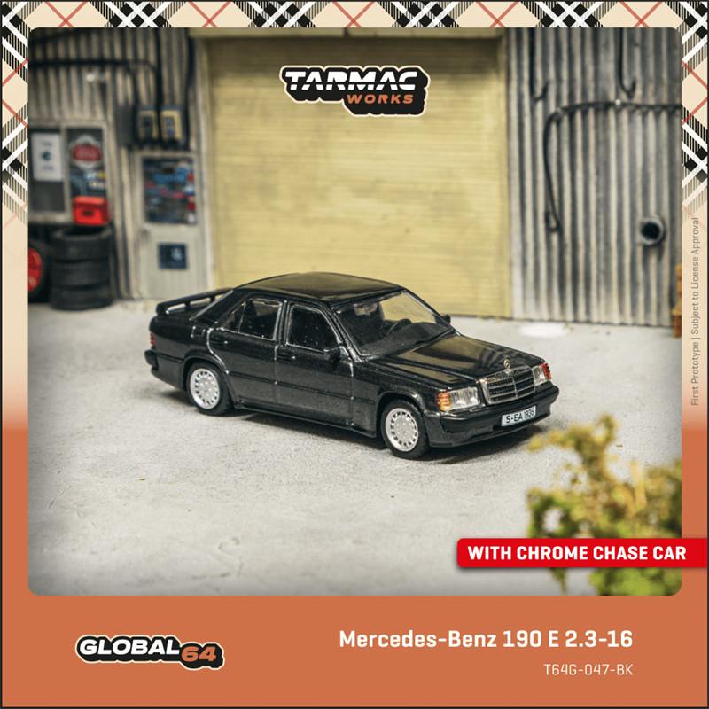 Гудронированные работы, ТВ 1:Масштаб 1:64 Mercedes-Benz 190E 2.3-16 Rexy Автомобиль Металлическая Модель Миниатюра Литье под Давлением Коллекция Хобби Украшение Игрушки Подарок
