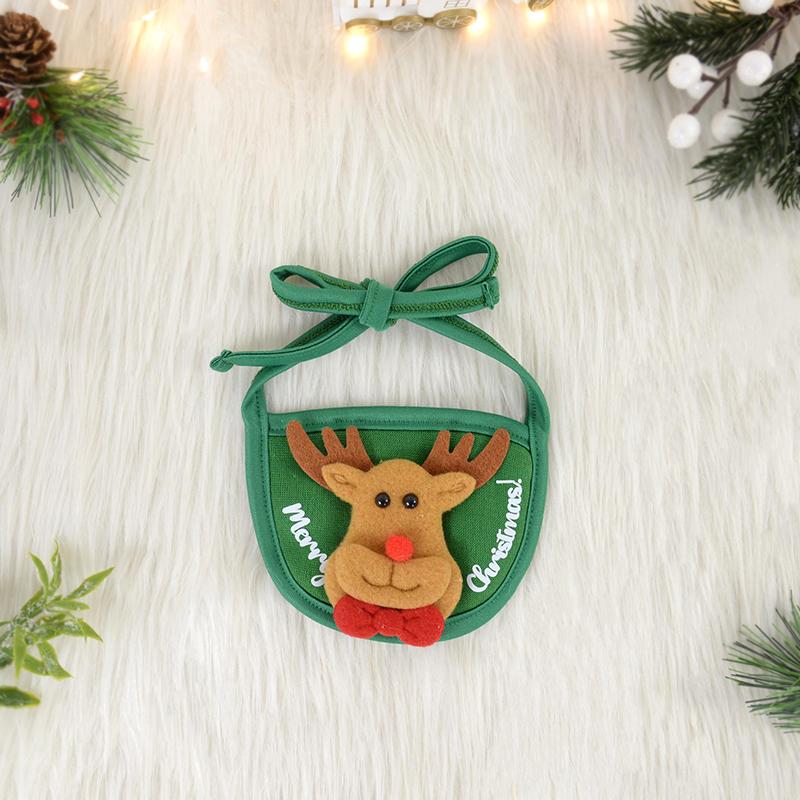 Dog Cat Christmas Hat Pets Clothes Bibs Puppy Cap Costume Accessories Navidad Xmas Home Decoration 2025 New Year Gift Bandana