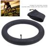 Two Inch Butyl Rubber Bicycle Tire Inner Tubes with Bend Valves for Road Mountain and Cross Bikes and Also Compatible with Valves for Folding Bikes