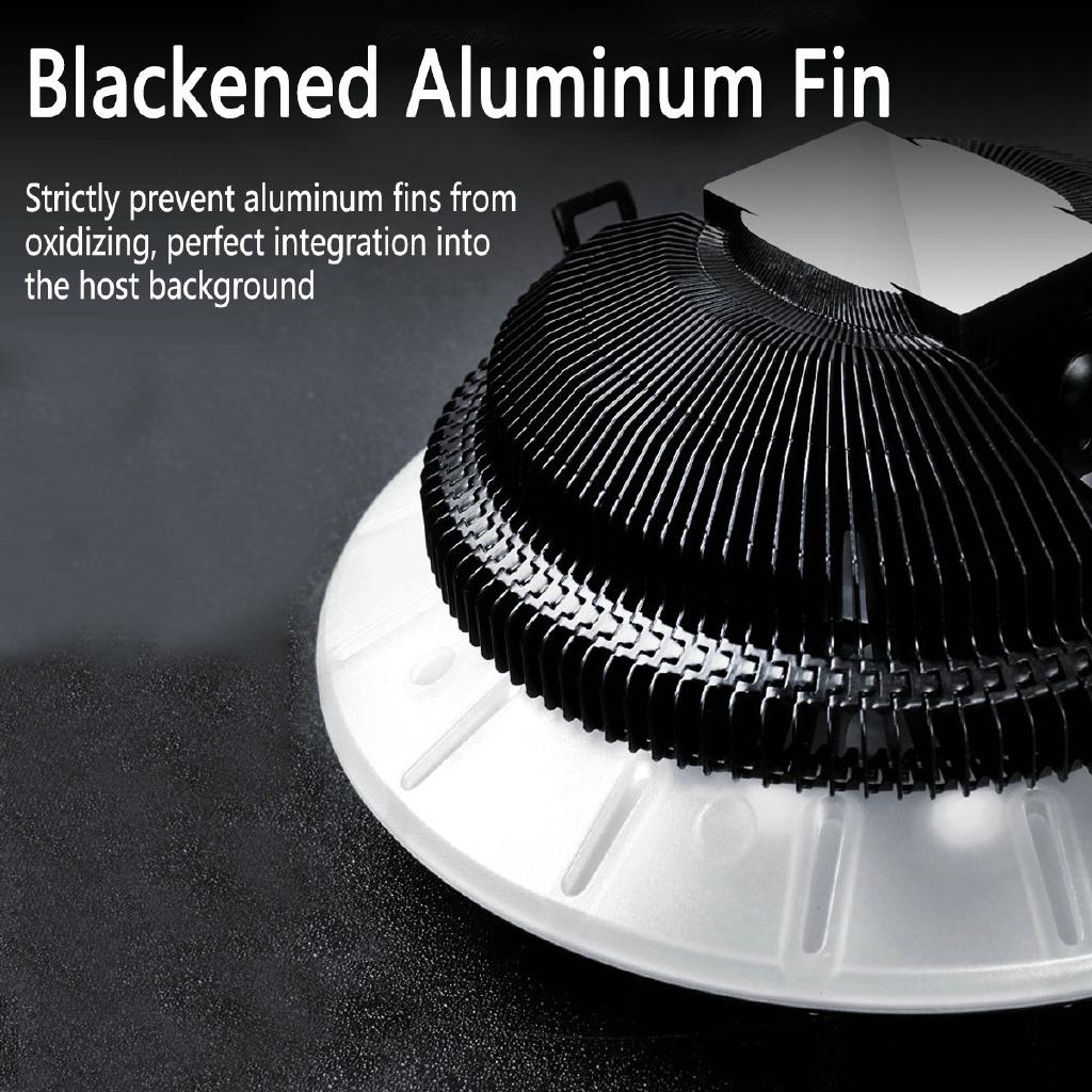 Новый RGB кулер для ЦП RGB охлаждающий вентилятор Универсальный тихий кулер Вентилятор радиатора для LGA 115X/775 AMD FM2/FM1/AM3+/AM4/AM2/940/939/754