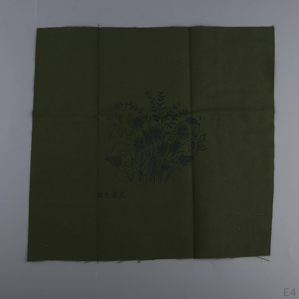 Набор для вышивания цветов своими руками с деревянными пяльцами, ремесло ручной работы