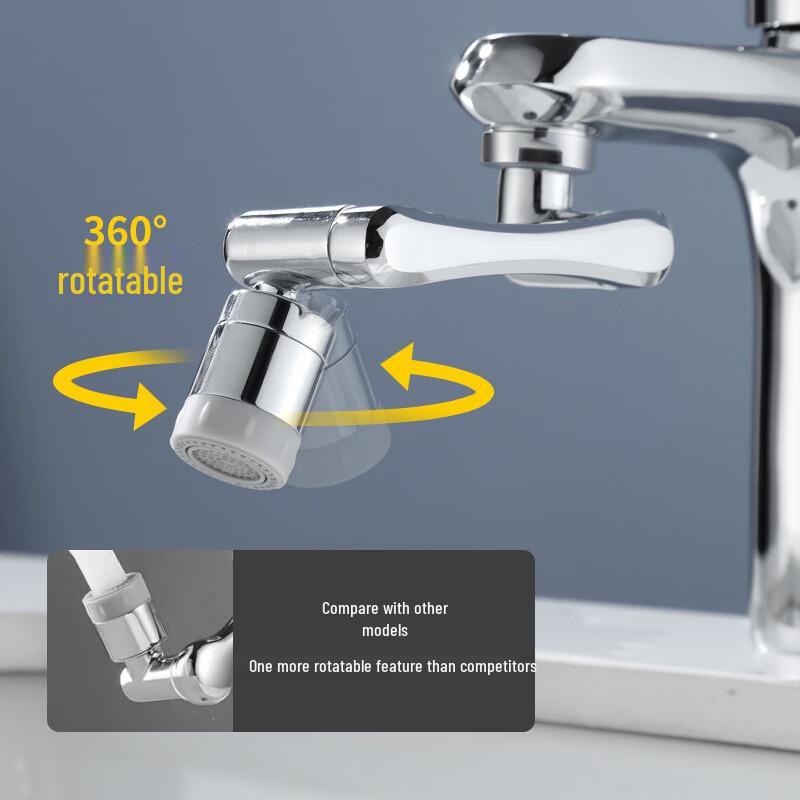 1080 Degree Rotating Robotic Arm Faucet