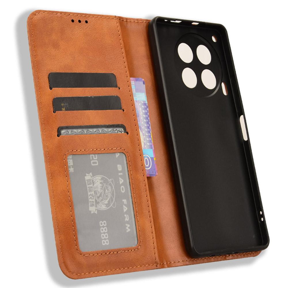 Для TECNO Camon 30 4G CL6/5G CL7 Чехол Кошелек PU Кожаный Флип Чехол-подставка для телефона