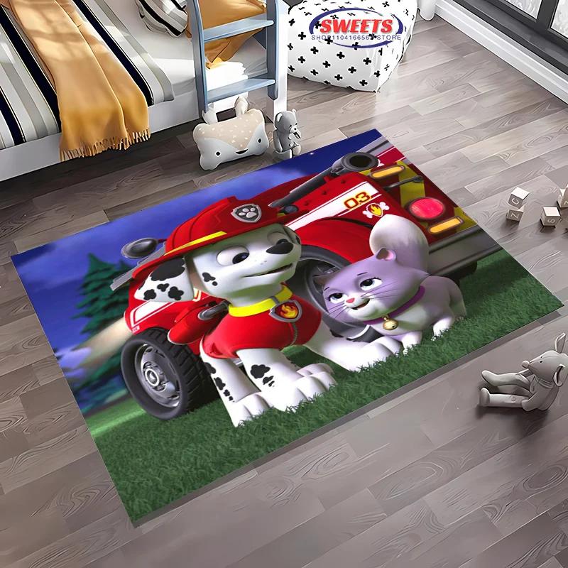 3D New Arrive Cute Dog Cartoon Carpet,Rug for Living Room Children's Bedroom Sofa Kitchen Doormat Decor,Kid's Non-slip Floor Mat