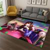 Overwatch Game Gamer DVA Carpet Rug for Bedroom Living Room Sofa Playroom Doormat Home Decor,Kid play Area Rug Non-slip gift