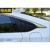 2PCS For Honda Accord 10th Gen 2018- Car Rear Window Quarter Louver Cover Exterior Side Vent Shutter Trim Scoop Accessories