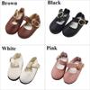 Wearing 15cm Cotton Doll Leather Shoes Play House Accessories Differents Color 1/6 Doll Boots