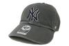 47 Brand (Forty Seven Brand) Cap 47 CLEAN UP New York Yankees CHARCOAL