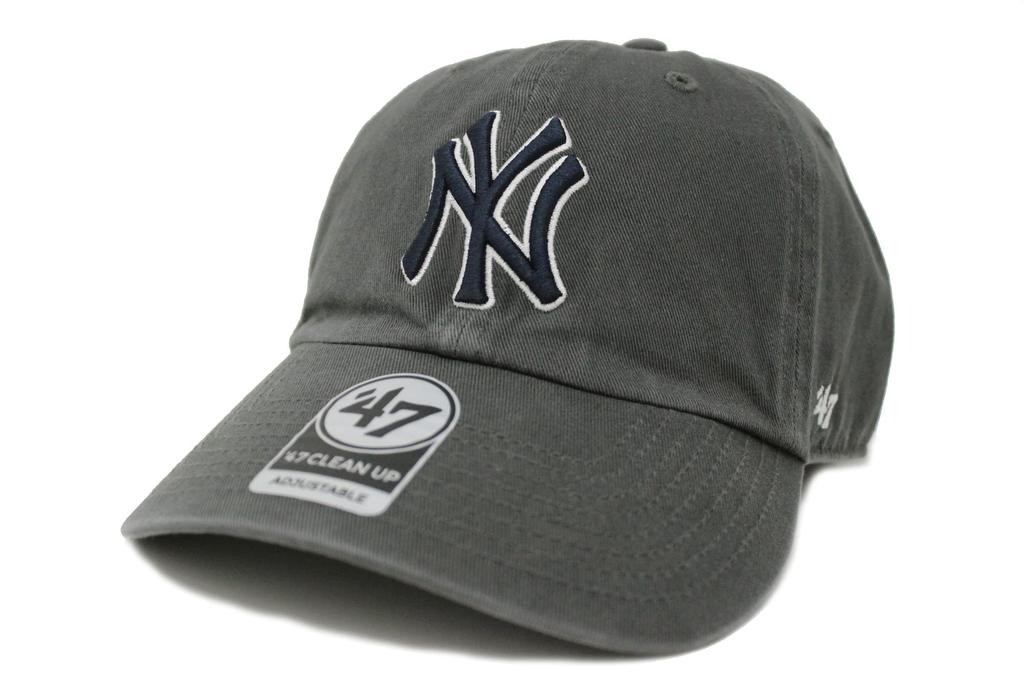 47 Марка (Сорок семь брендов) Cap 47 CLEAN UP New York Yankees УГОЛЬ