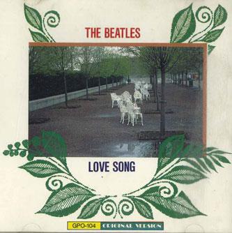CD BEATLES - Love SONG GPO104 OFFICE55 Япония Рок Б/У