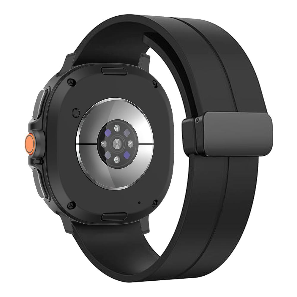 Ремешки Для Samsung Galaxy watch 8/8 classic 46мм 44мм 40мм Спортивный Силиконовый Наручный Магнитный Браслет Ремешок Galaxy watch Ultra