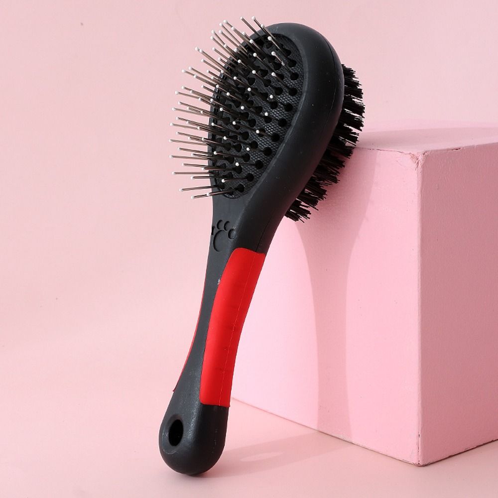 Beauty Bristle Pet Fur Clean Fur Removal Comb Pet Grooming Comb Dematting Comb Bathing Clean Brush