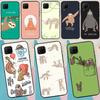 Забавные Милые Ленивцы Для Huawei P40 P20 P30 Lite P60 Pro Nova 12i 12s 11i 10 9 SE 5T Y91 Y90 Y60 Y70 Y72 Y61 Чехол