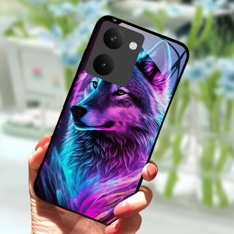 Чехол для Realme P3 Ultra 5G Ударопрочный чехол Закаленное стекло Задняя крышка Бампер Для телефона Realme P3ultra 5G RMX5030 Чехол Coque