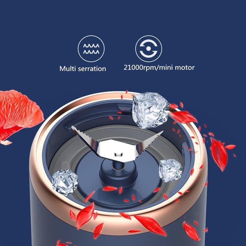 6 лезвий электрическая соковыжималка чашка для путешествий портативный соковыжималка миксер USB свежий фруктовый сок персональный блендер портативный блендер смузи