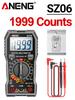 Digital Multimeter AC/DC Ammeter 1999 Counts Multitester 600V Voltmeter Multimetr Voltage Resistance Meter Diode Tool ANENG SZ06