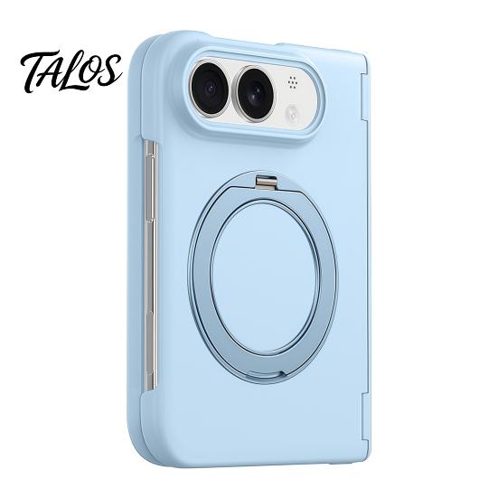 Anti Fall Matte Protective Case Magnetic Phone for IPhoneDuo with 360 Degree Ring, Rotatable Non Rotating Stand Slip Holder, Wireless Charging