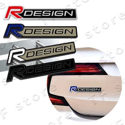 Наклейка-эмблема на решетку радиатора автомобиля R Design, значок на крыло и багажник для XC60 XC40 XC90 S40 S60 C30 V60