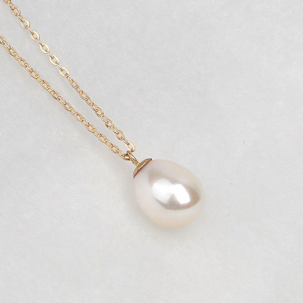 Mon Choix 14K Freshwater Pearl Pendant Necklace