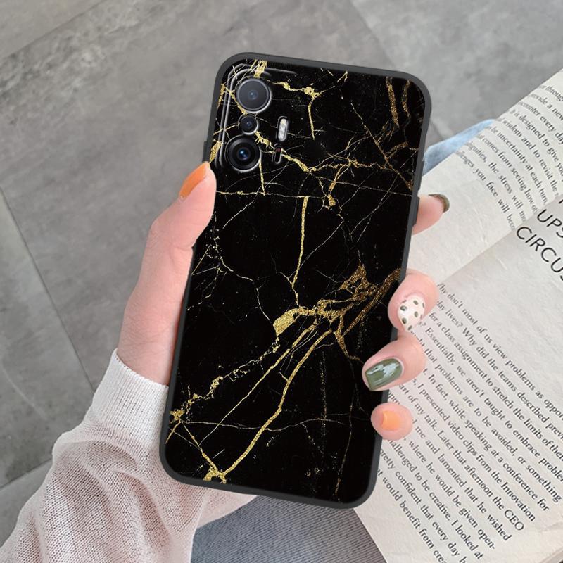 Marble Pattern Phone Case For Xiaomi 11T Pro Mi11T Pro Protective Cover Case Soft Silicone Funda For Xiaomi Mi 12T 13T TPU Coque