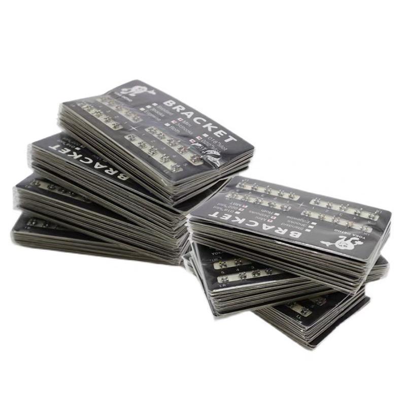 Стоматологические ортодонтические брекеты для ортодонтического лечения, 2 шт./упак., мини/стандартные брекеты Roth/MBT, брекеты