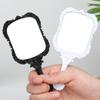 European Style Butterfly Pattern Cosmetic Mirror No Deformation Portable Make-up Mirror  Girl