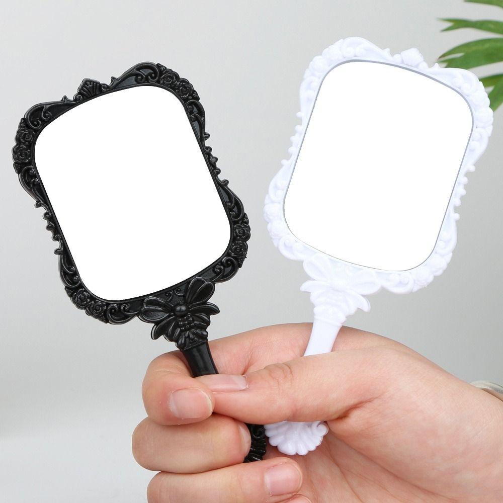 European Style Butterfly Pattern Cosmetic Mirror No Deformation Portable Make-up Mirror  Girl