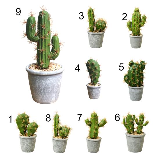 Прочный искусственный кактус, декоративный меламин, полезный