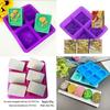 Handmade Silicone Square Soap & Cake Mold – High-Temp Resistant, Easy Release