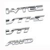 Автомобильные модифицированные буквы 2,4 210 220 370 GK5 VTEC I-VTEC Turbo VTI VTI-S AWD модифицированные металлические наклейки на корпус автомобиля наклейки на багажник автомобиля
