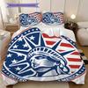 Statue of Liberty, USA bedding, duvet cover, pillowcase, home decoration, birthday gift (1 * duvet cover+2 * pillowcase, coreless)