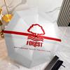 Зонт Forest F.C. с автоматическим открытием/закрытием и 8 ребрами, прочный, компактный, для путешествий и улицы