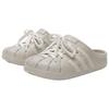Adidas Adilette Clogs Simple Comfortable Non-Slip Closed-Toe Slippers Unisex Footwear Gray JQ2118